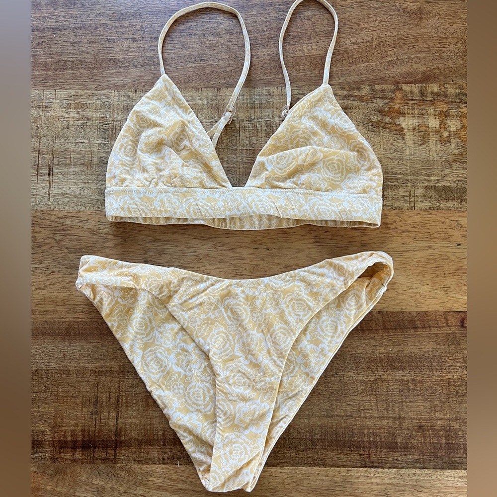 Acacia swim bikini top and bottom